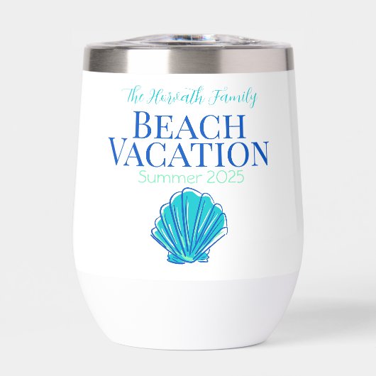 Beach Shell Custom Cruise Reunion Vakantie (Voorkant)