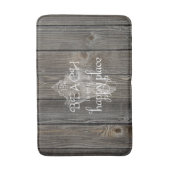 Beach Shell Wood Bath Rug Badmat (Voorkant Verticaal)