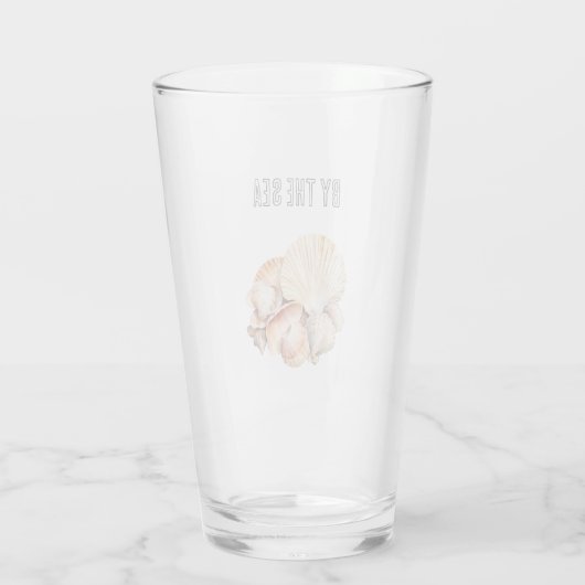 Beach Shells Glas (Achterkant)