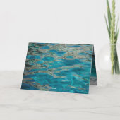 Beach Shells Kerstmis Fotokaarten Feestdagen Kaart (Achterkant)