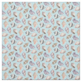 Beach Shells Nautical Ocean Pattern Stof (Swatch)
