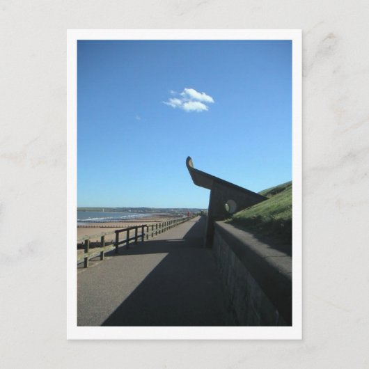 Beach Shelter Briefkaart (Voorkant)