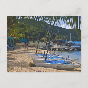 Beach side at Leverick Bay Resort & Marina, Briefkaart