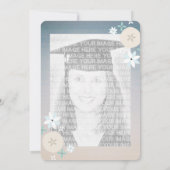 Beach Sky 2014 Afstuderen Foto aankondiging (Achterkant)