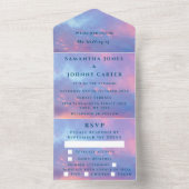 Beach sky Tropical Destination Hawaii Summer All In One Uitnodiging (Binnen)