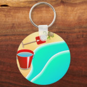 Beach Sleutelhanger (Voorkant)