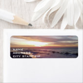 ****BEACH SLEVER**** ÉTIQUETTE DE ADRESSE (En situation)