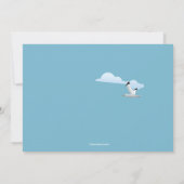 Beach Spot Invitation Kaart (Achterkant)