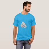 Beach Starfish gepersonaliseerde offerte T-shirt (Voorkant volledig)