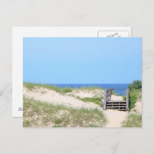 Beach Steps Briefkaart (Voorkant / Achterkant)