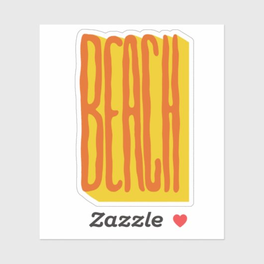 Beach Sticker (Vel)