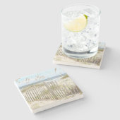 Beach Stone Onderzetter (Zijkant)