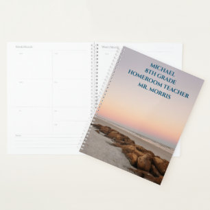 Beach Stones bij Sunset School Classroom Planner
