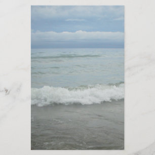 Beach Storm Waves Briefpapier