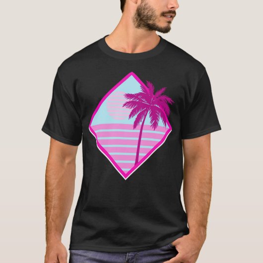 Beach strand vakantion  t-shirt (Voorkant)