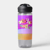 Beach Style Retro Vacay Mode Waterfles (Voorkant)