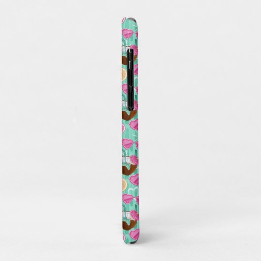 Beach Summer Pattern  Case-Mate iPhone Case (Achterkant/links)