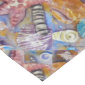 Beach Summer Sea Shells Pattern Tablecloth Tafelkleed (Gekanteld)