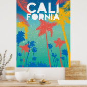 Beach Summer Thème California Poster art (Cuisine)