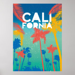 Beach Summer Thème California Poster art