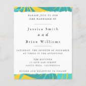 Beach Summer Wedding Flyer (Voorkant)