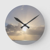 BEACH SUN RONDE KLOK (Voorkant)