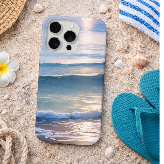 Beach Sun & Surf Monogram  iPhone Hoesje