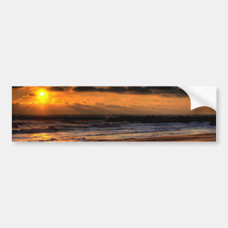 Beach Sunrise Bumpersticker