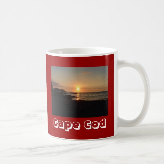 Beach Sunrise Cape Cod Massachusetts Coffee Mug (Droite)
