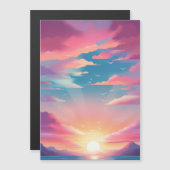 "Beach Sunrise : Invitation à l'illustration Paste (Devant / Derrière)