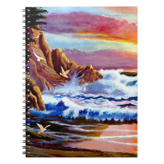 Beach Sunrise Notitieboek (Voorkant)