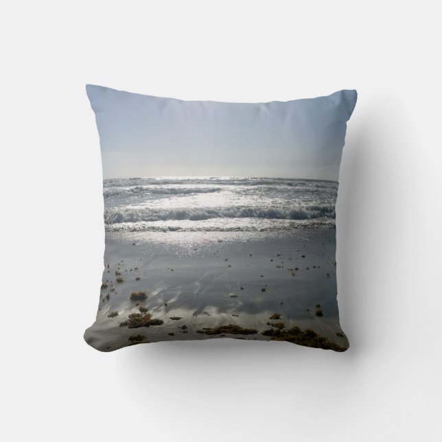Beach Sunrise Pillow Kussen (Voorkant)