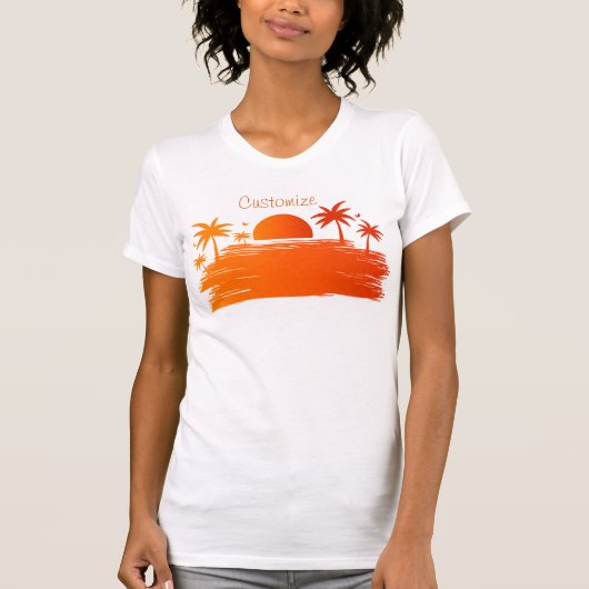 Beach Sunrise Sunset Thunder_Cove T-shirt (Voorkant)