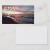 BEACH SUNRISE VISITEKAARTJE (Voorkant / Achterkant)