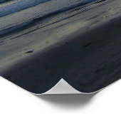 Beach Sunset 2 Peter 3:9 Afdruk Poster (Hoek)