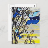 Beach Sunset Briefkaart (Voorkant / Achterkant)