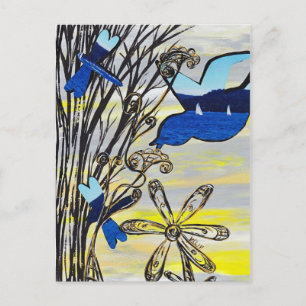 Beach Sunset Briefkaart