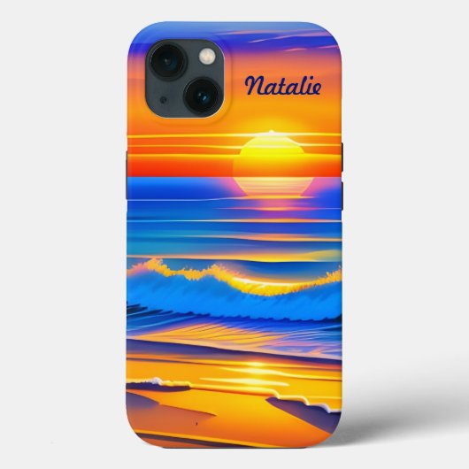 Beach Sunset Case-Mate iPhone Case (Achterkant)
