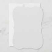 Beach Sunset Faire-part de mariage personnalisable (Dos)