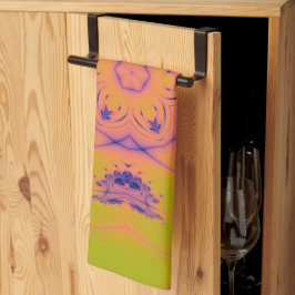 Beach Sunset High Contrast Mandela Theedoek