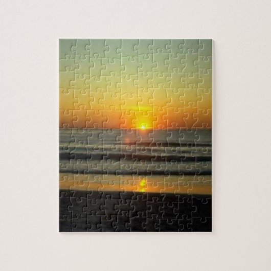 Beach Sunset Legpuzzel (Verticaal)