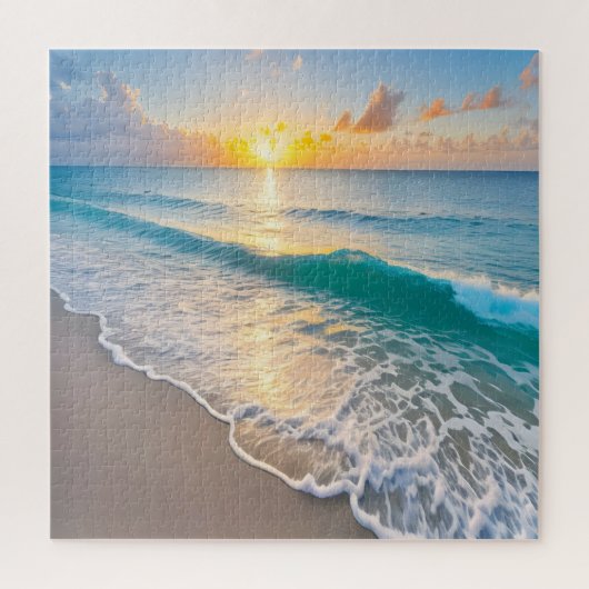 Beach Sunset Legpuzzel (Verticaal)
