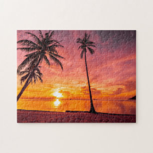 Beach Sunset Legpuzzel