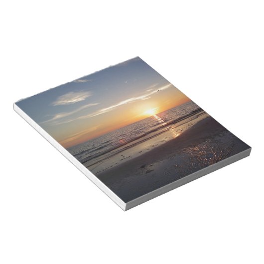 Beach Sunset Notitieblok (Schuin)