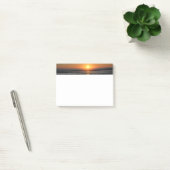 Beach Sunset Photo Stationery 4x3 Notities Post-it® Notes (Kantoor)