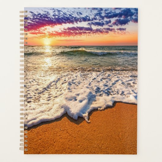 Beach Sunset Planner (Voorkant)