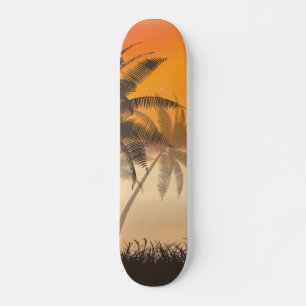 Beach Sunset Skateboard