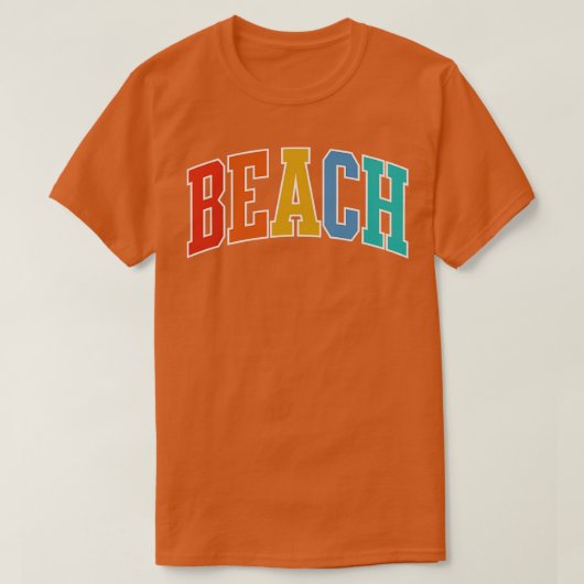 Beach T-shirt (Design voorkant)