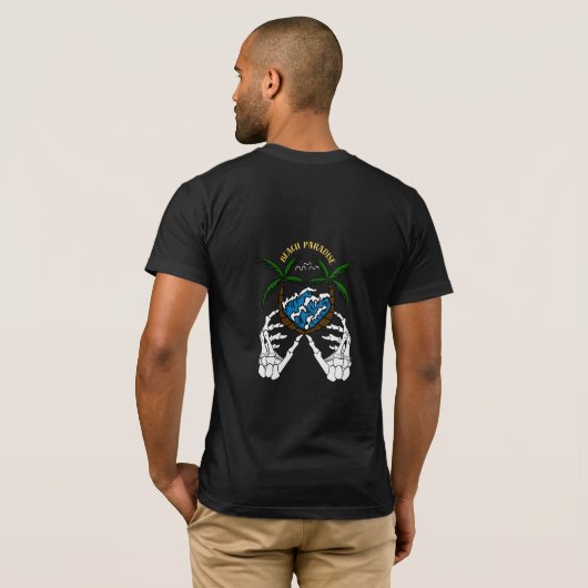 Beach T-shirt (Achterkant volledig)