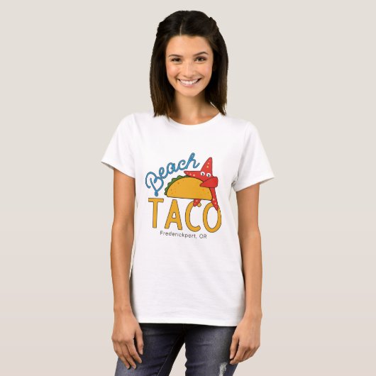 Beach Taco Shirt (Voorkant volledig)
